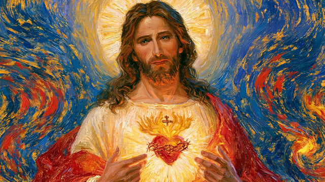 Sacred Heart of Jesus – Post-Impressionist · Landscape no. 14