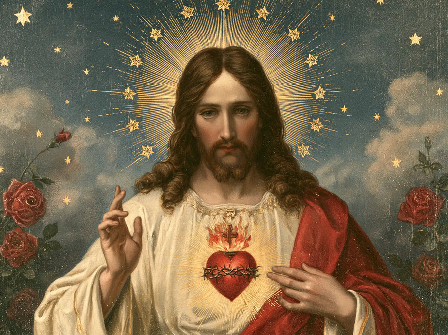 Sacred Heart of Jesus – Symbolist · Landscape no. 11