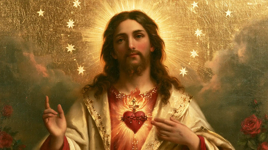 Sacred Heart of Jesus – Symbolist · Landscape no. 15