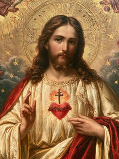 Sacred Heart of Jesus – Symbolist · Portrait no. 15