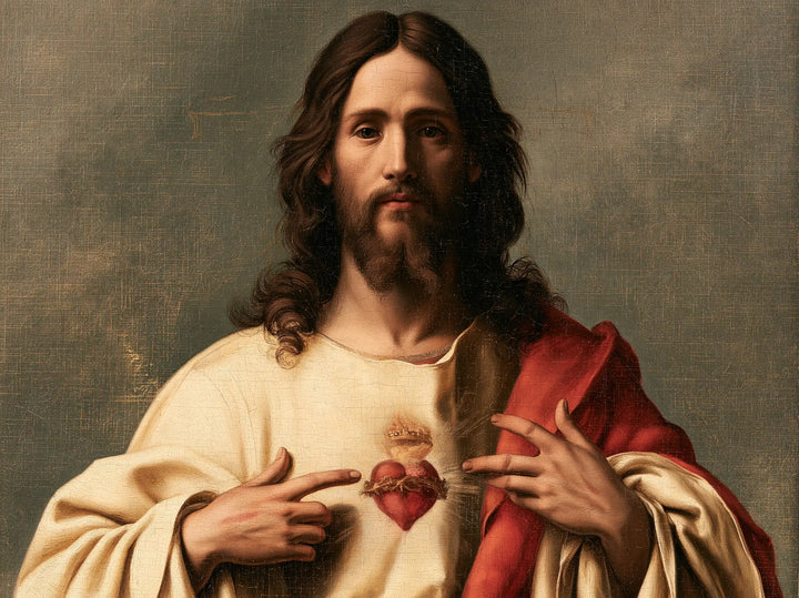 The Sacred Heart of Jesus — Clarity Close to the Face
