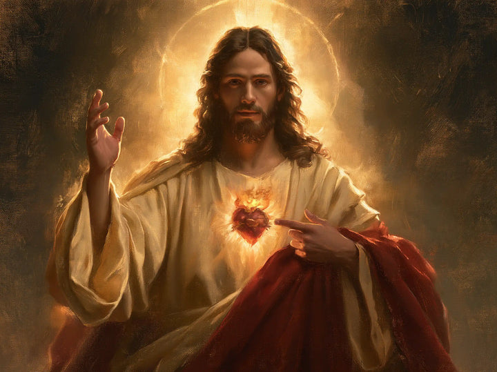 The Sacred Heart of Jesus — The Fire Beneath the Blazing Ring