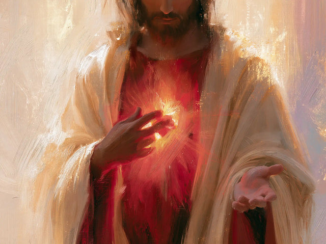 The Sacred Heart of Jesus — Welcome in Pearly Reflections
