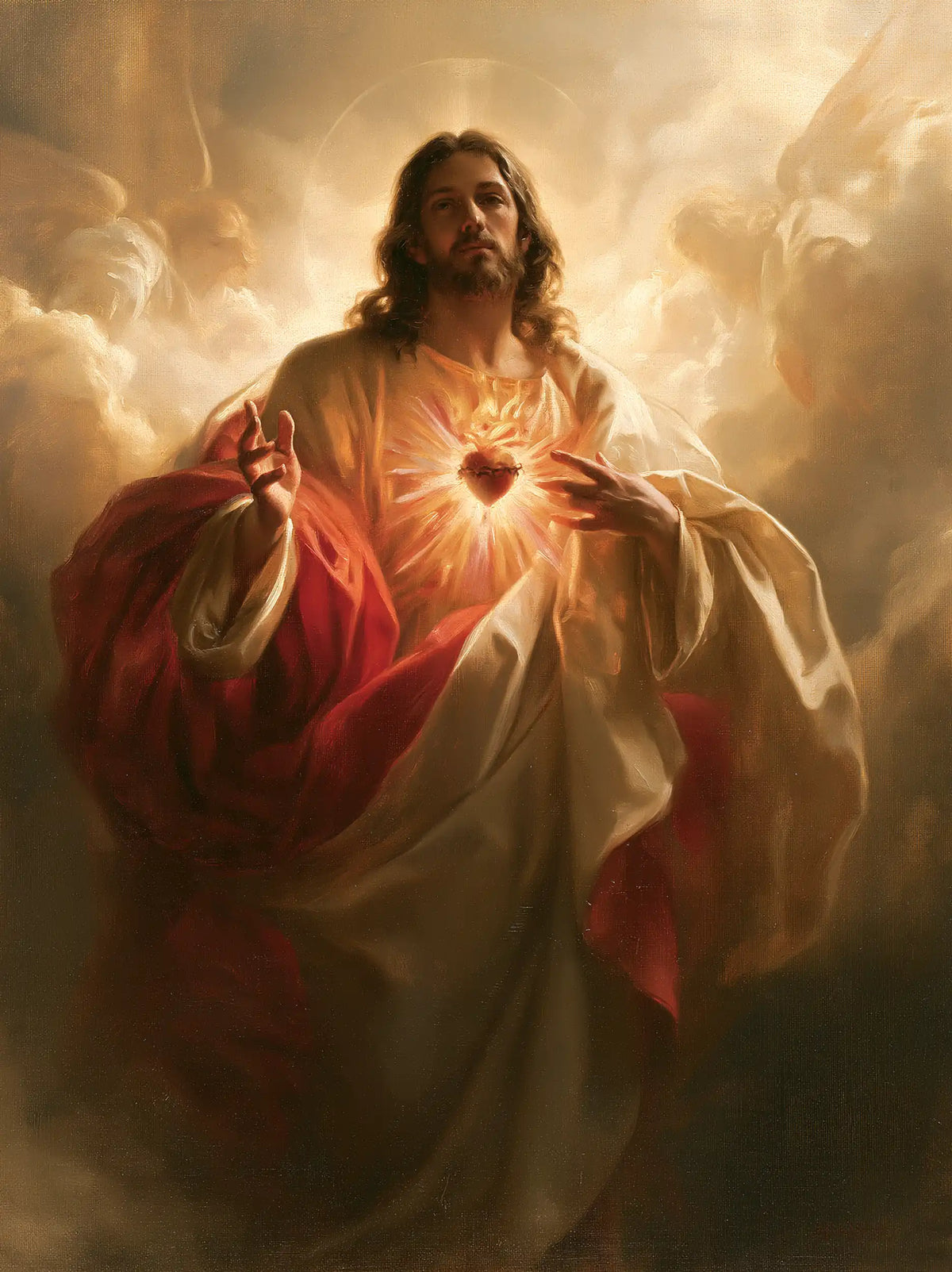 The Sacred Heart of Jesus — The Gesture Beside the Inner Sun