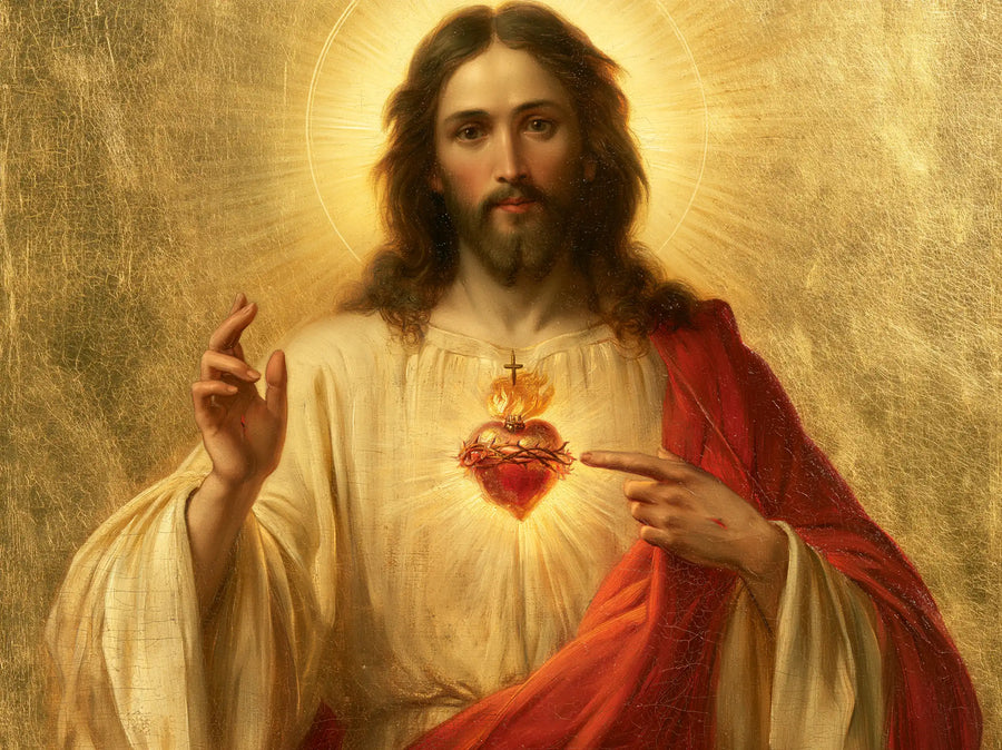 Sacred Heart of Jesus - Sacred Gold · Landscape n° 5
