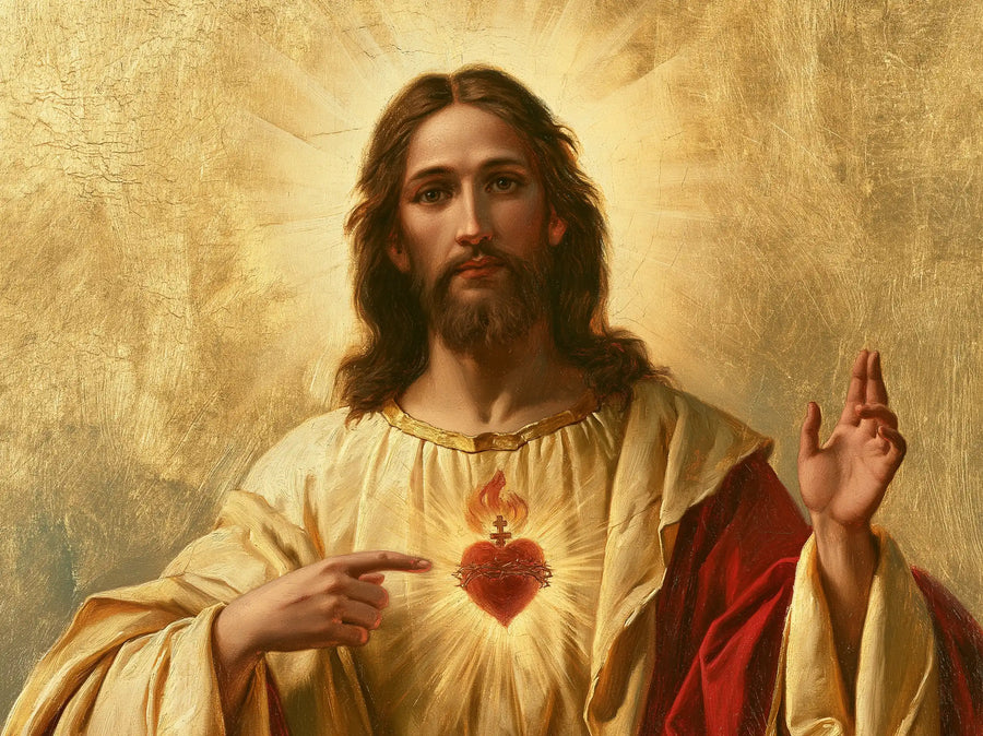 Sacred Heart of Jesus - Sacred Gold · Landscape n° 6