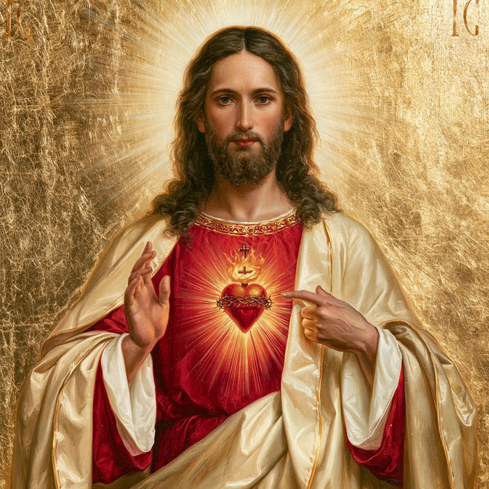 Sacred Heart of Jesus - Sacred Gold · Square n° 2