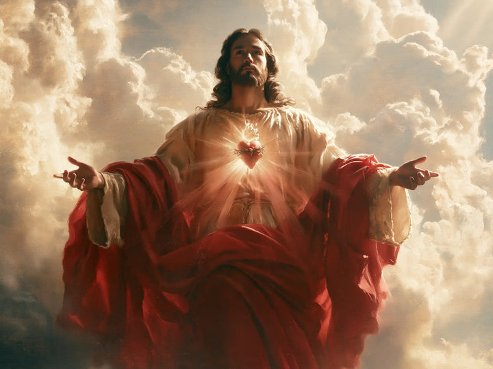 The Sacred Heart of Jesus — Welcome Above the Clouds