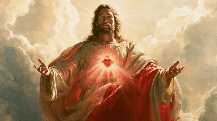 The Sacred Heart of Jesus — Rays of the Heavenly Embrace