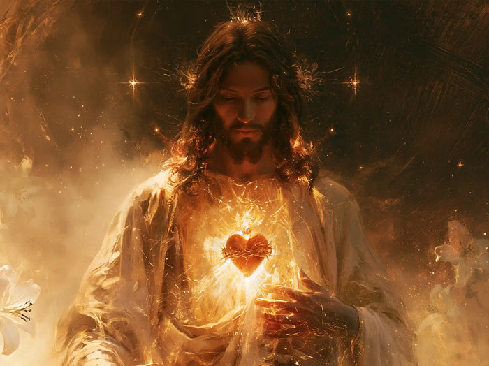 The Sacred Heart of Jesus — The Inner Blaze and the Stars