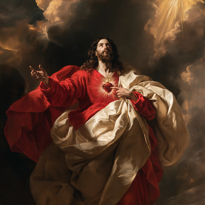 Sacred Heart of Jesus - Theatrical Baroque · Square n° 1
