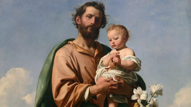 Saint Joseph with the Child Jesus – Florentine Renaissance · Landscape no. 7