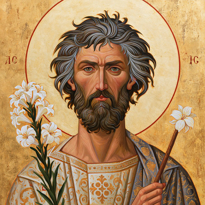 Saint Joseph – Contemporary Byzantine · Square no. 2