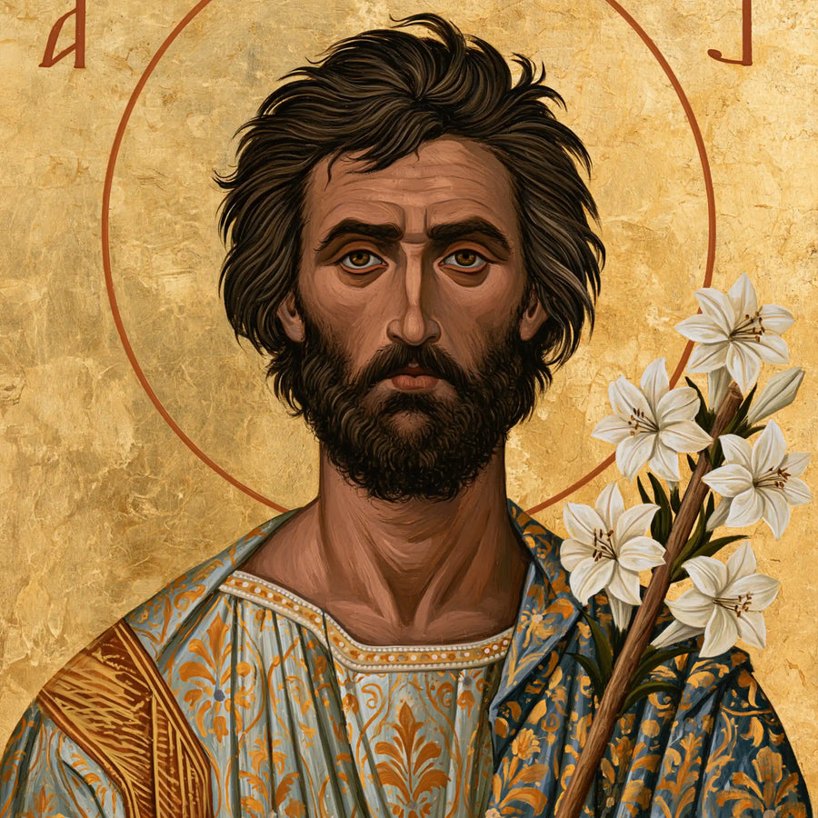 Saint Joseph – Contemporary Byzantine · Square no. 7
