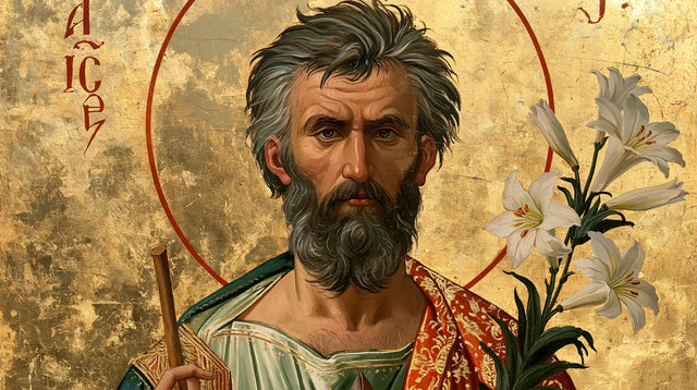 Saint Joseph – Contemporary Byzantine · Landscape no. 14