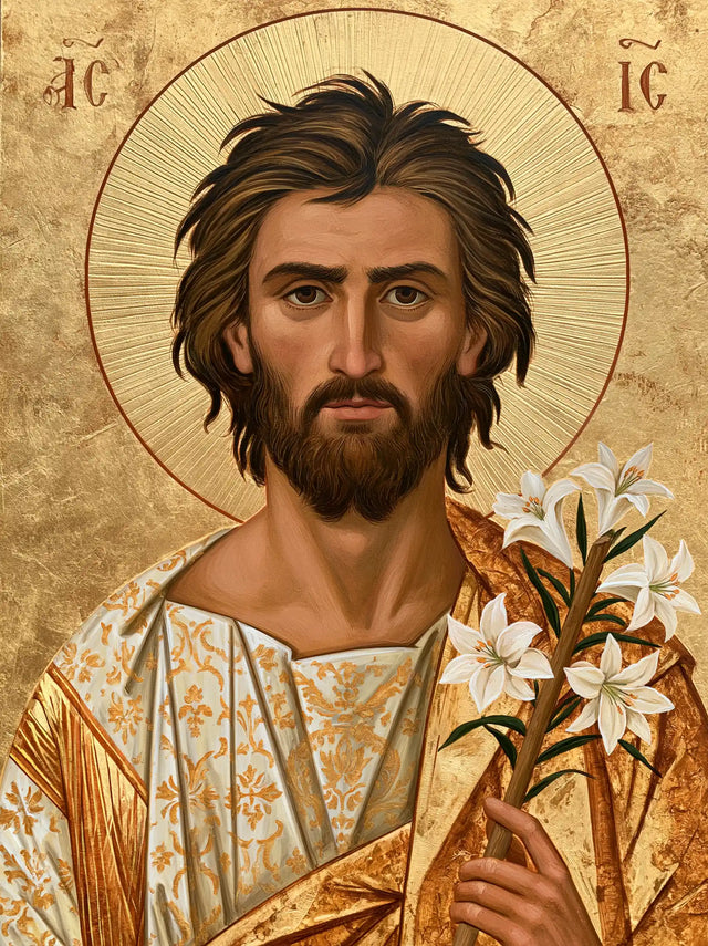 Saint Joseph – Contemporary Byzantine · Portrait no. 14