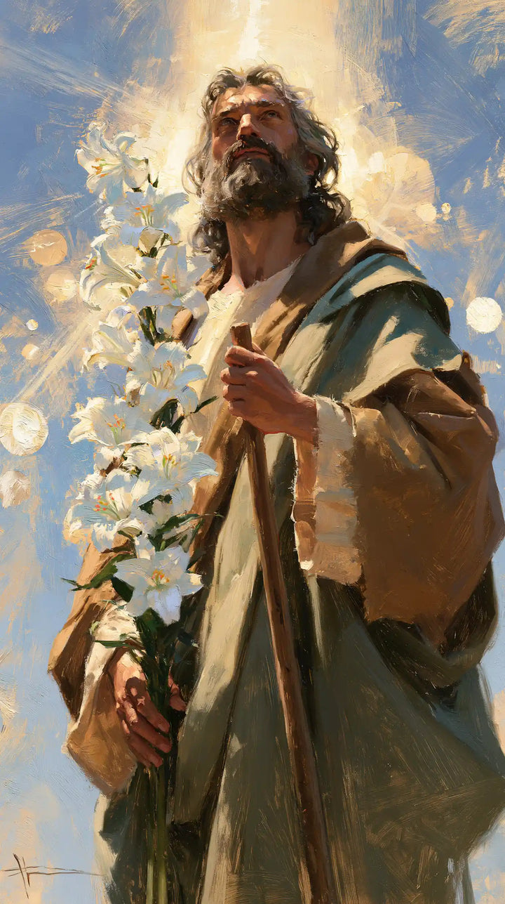 Saint Joseph – Impressionist · Portrait no. 1