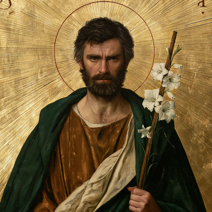 Saint Joseph – Sacred Gold · Square no. 1