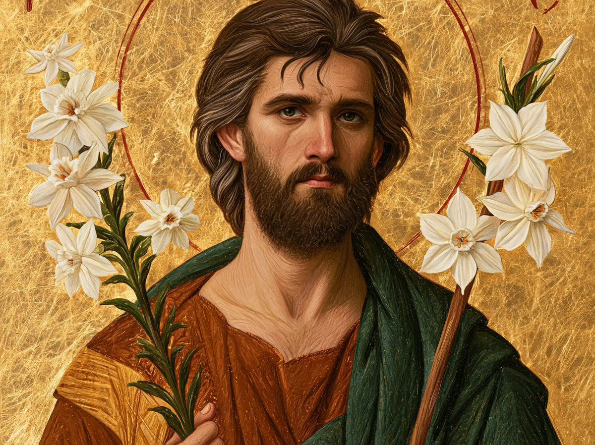 Saint Joseph – Sacred Gold · Landscape no. 2