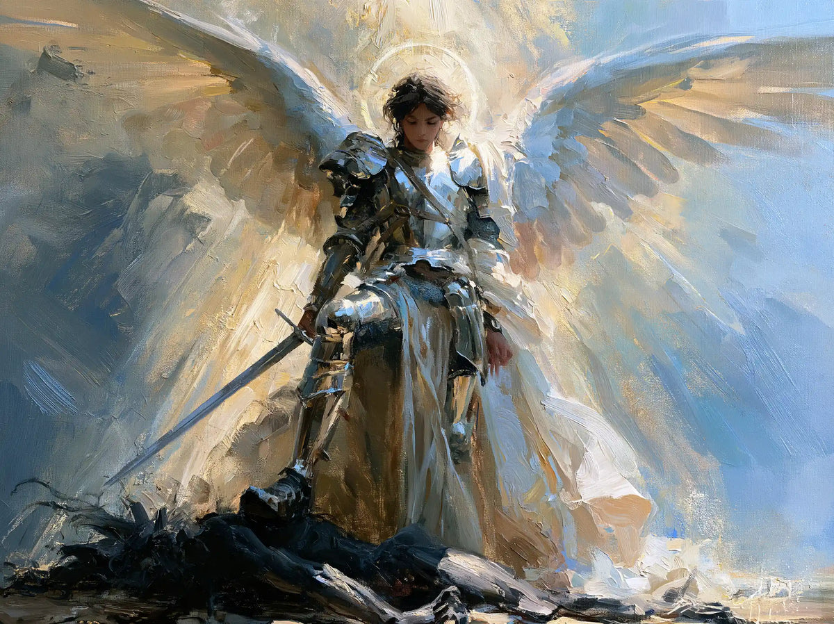 Saint Michael the Archangel – Impressionist · Landscape no. 4