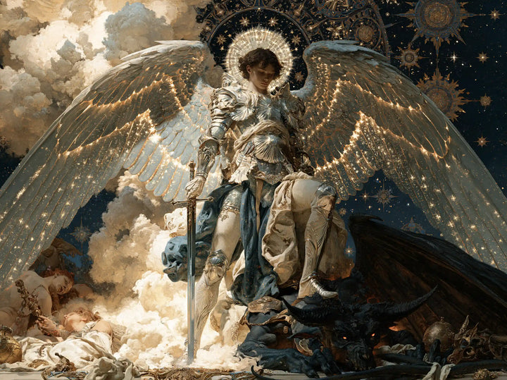 Saint Michael the Archangel – Symbolist · Landscape no. 3