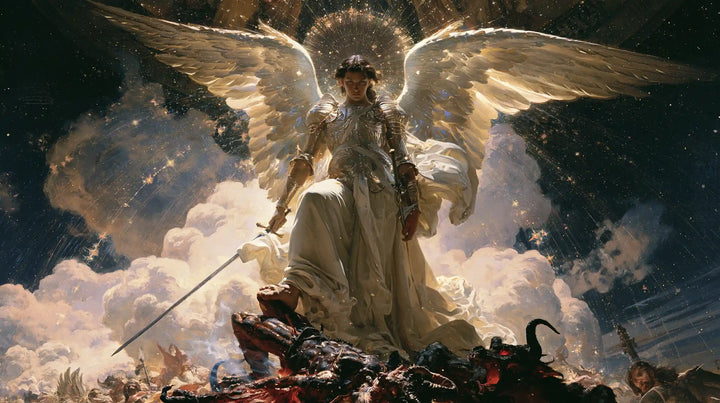 Saint Michael the Archangel – Symbolist · Landscape no. 14