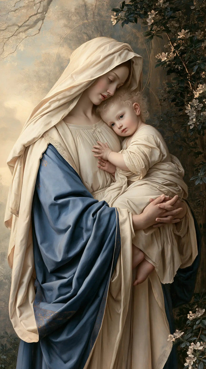 Virgin Mary and Child Jesus - Florentine Renaissance · Portrait n° 18