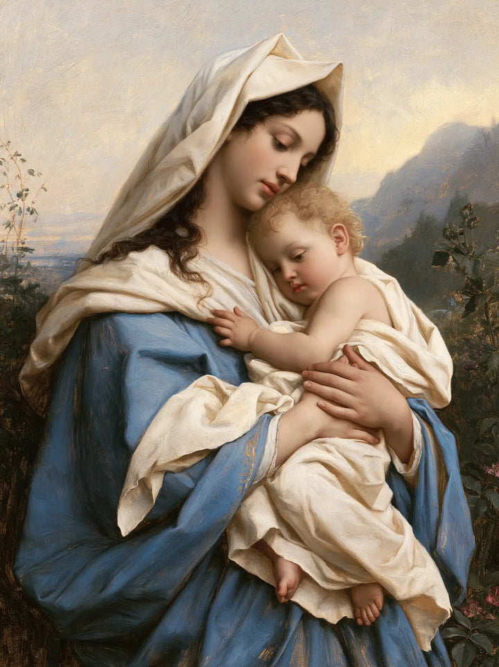 Virgin Mary and Child Jesus - Florentine Renaissance · Portrait n° 40