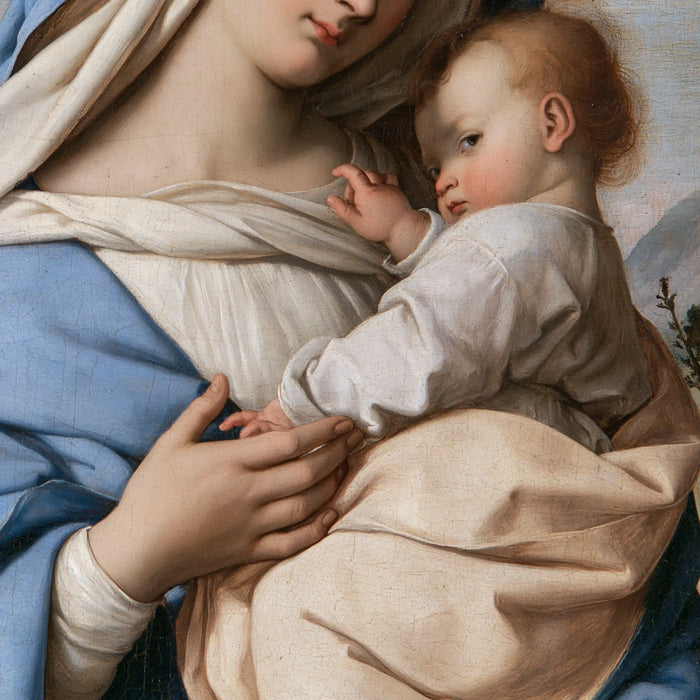 The Virgin and Child — The Little Hand at the Portrait’s Edge