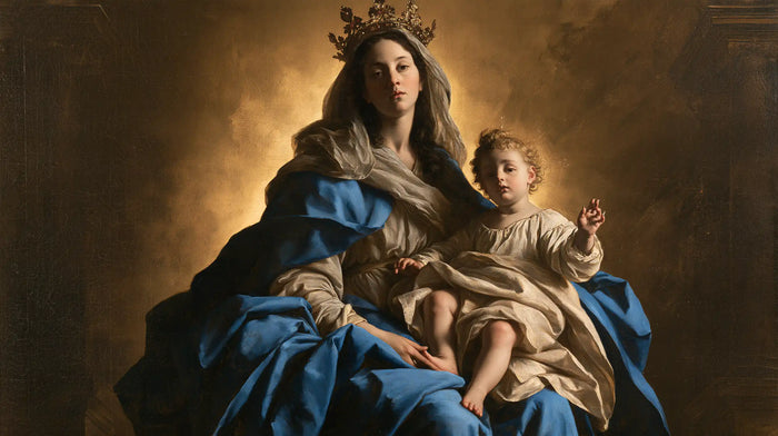 The Virgin and Child — The Unseen Sceptre of Little Hands