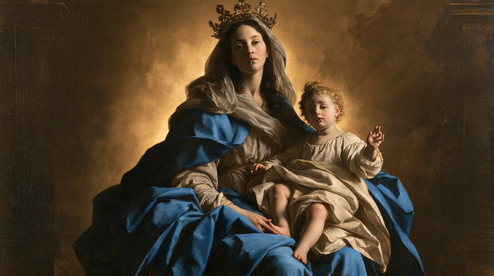The Virgin and Child — The Unseen Sceptre of Little Hands