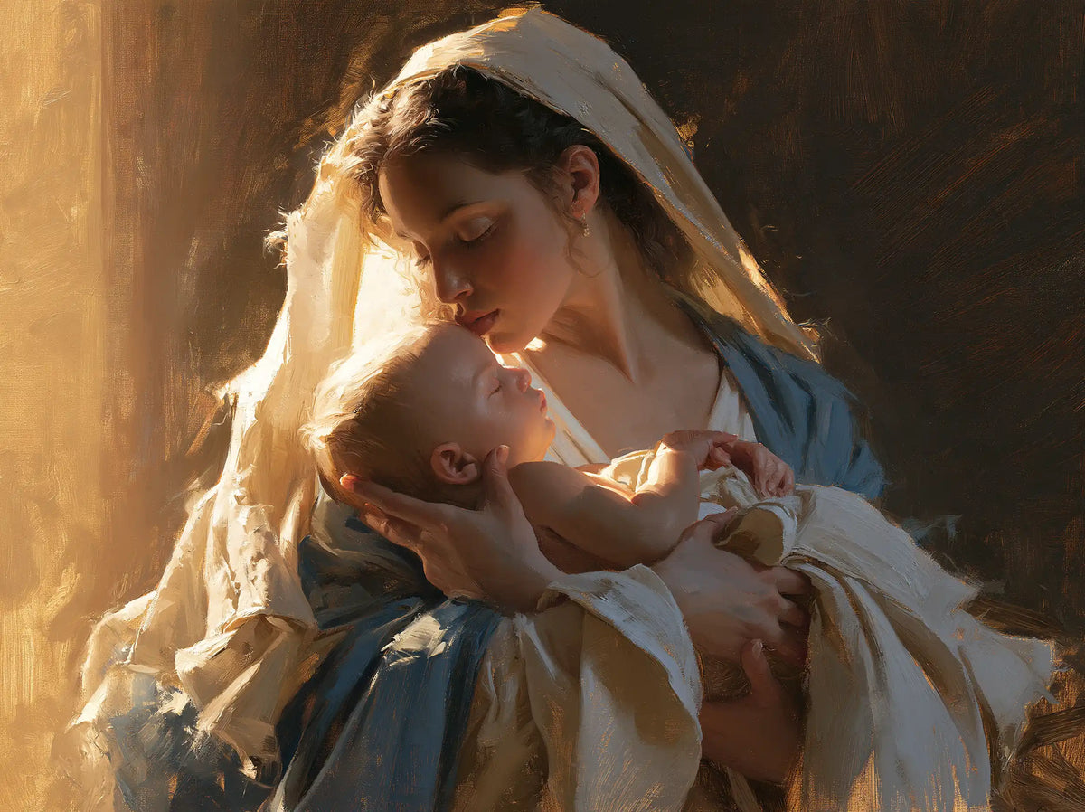 The Virgin and Child — The First Dialogue in Open Arms