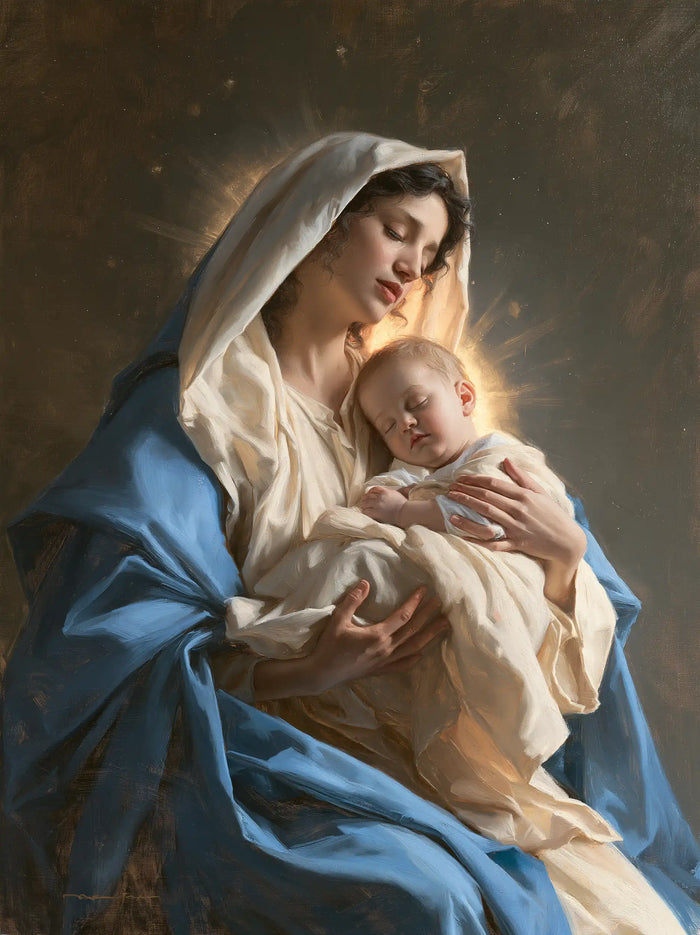 Virgin Mary and Child Jesus - Mary Presenting the Child Jesus · Portrait n° 38