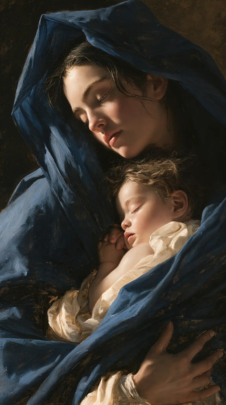 The Virgin and Child — Sleep Deep Within the Mantle