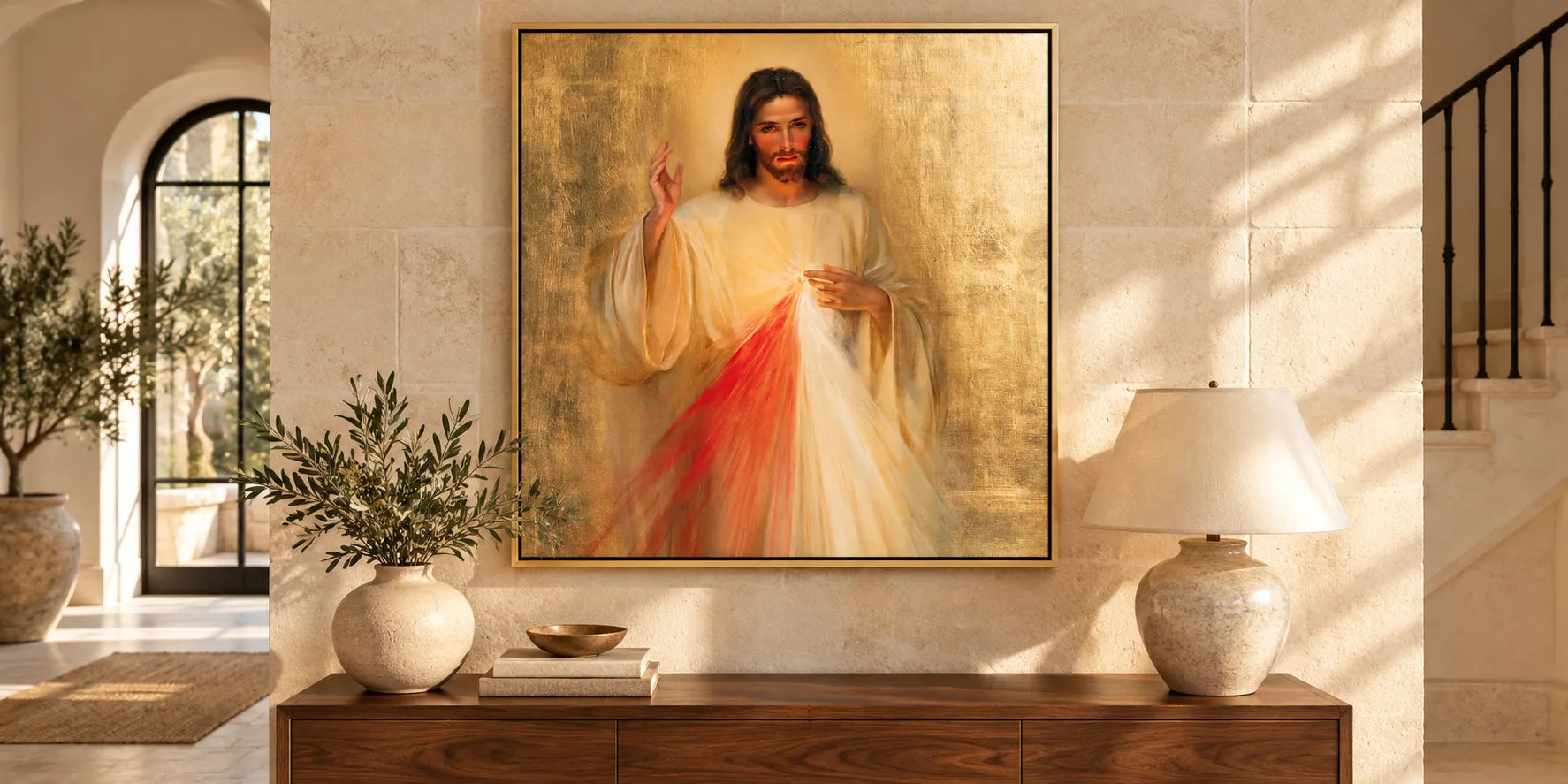 Divine Mercy Jesus – Expressionist